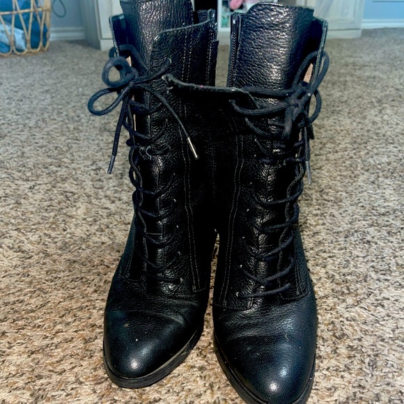 Michael Kors lace up boots - Picture 1 of 4